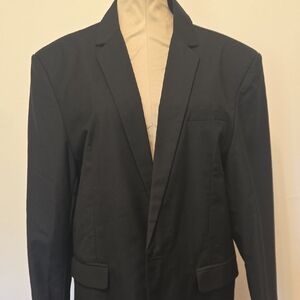 Classic Black Men's Blazer - Tailored Look